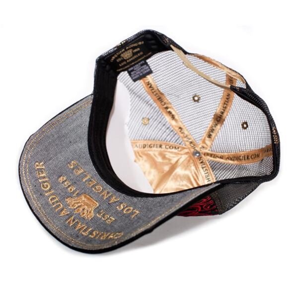 Y2K 2000s NEW Christian Audigier Vintage Authentic Hats Unisex Adult Designer main image 5